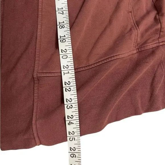 Athleta Lotus Wrap. Color dark plum extra small / small oversized pockets - Picture 13 of 13